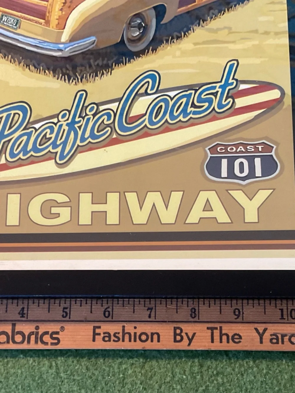 PCH- Travel, Art Print Framed- Paul Lanquist Woody-12” W x 18” H